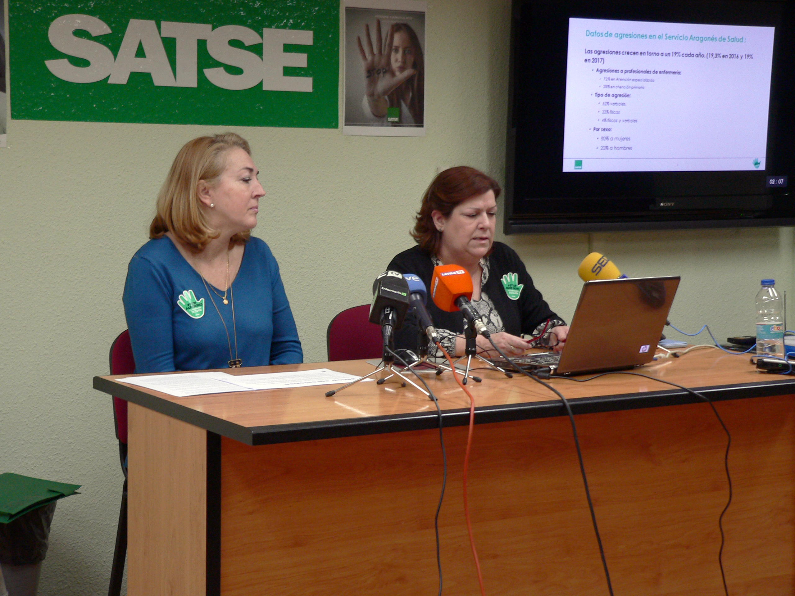 rueda de prensa stop agresiones