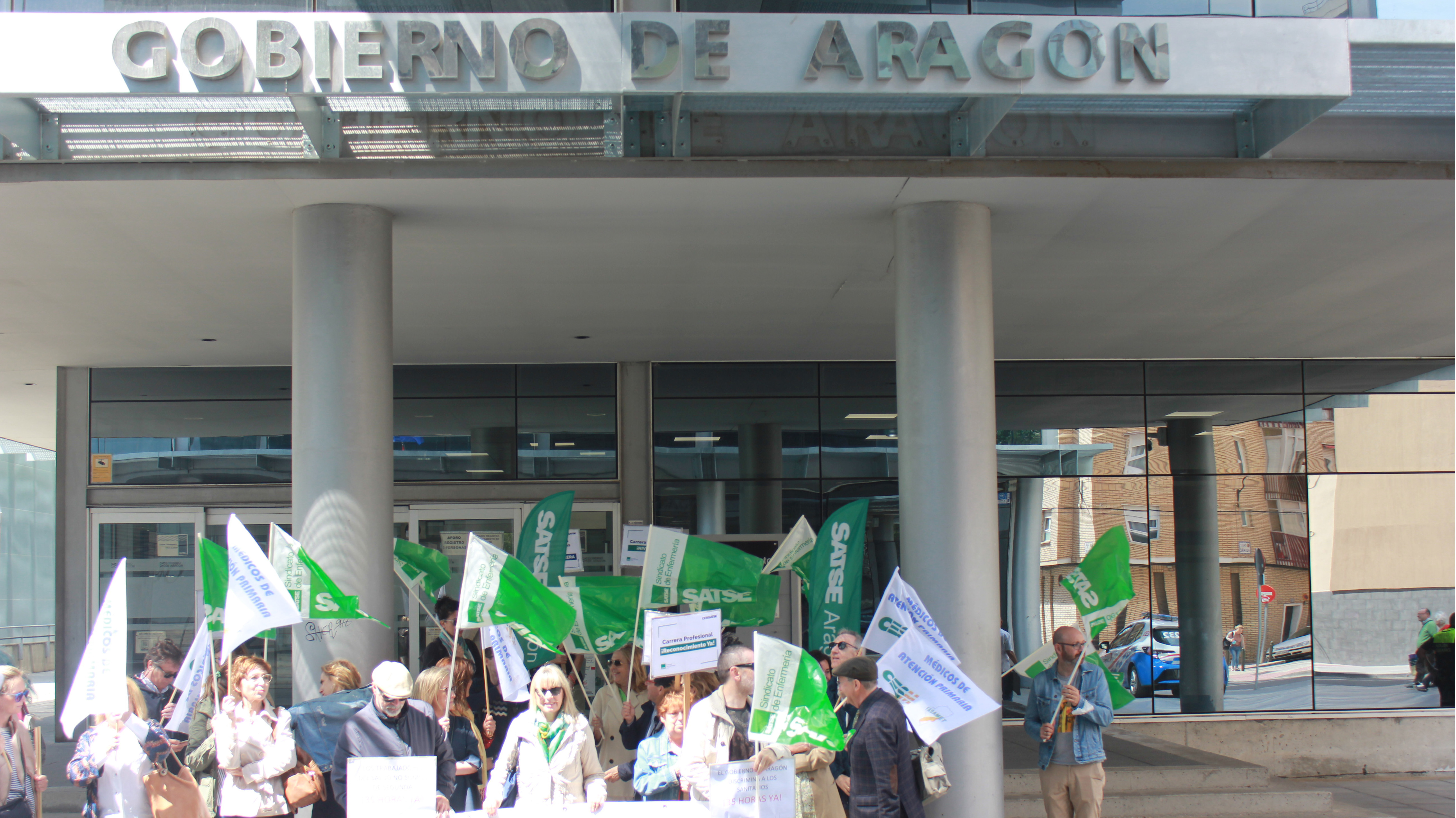 Concentración Gobierno de Aragón